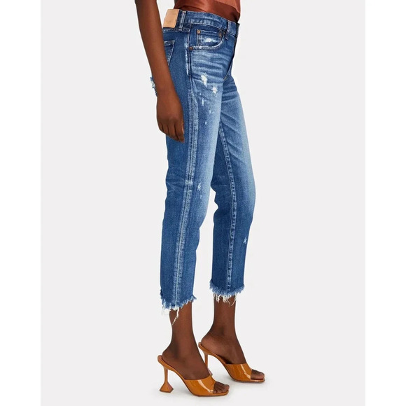 MOUSSY VINTAGE Daleville Skinny Denim Jeans Blue Size 24 - Picture 2 of 10